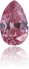 Natural Pink Diamond Pear Shape 0.21 ct Polished