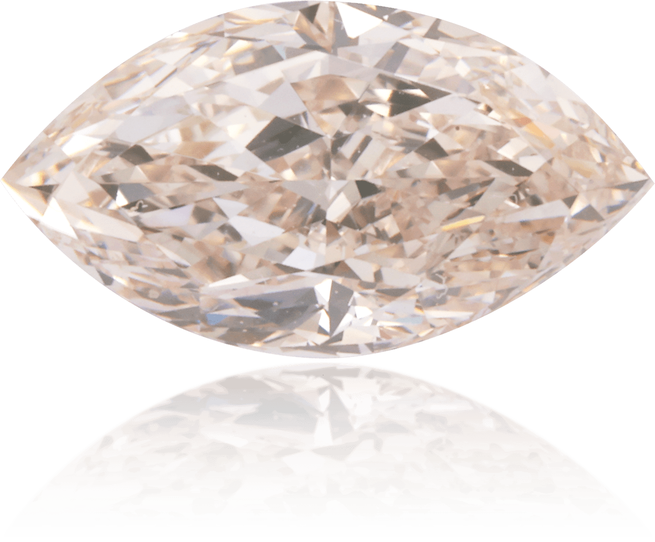 Natural Brown Diamond Marquise 1.03 ct Polished