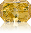 Natural Yellow Diamond Rectangle 1.50 ct Polished