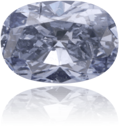 Natural Blue Diamond Cushion 0.15 ct Polished