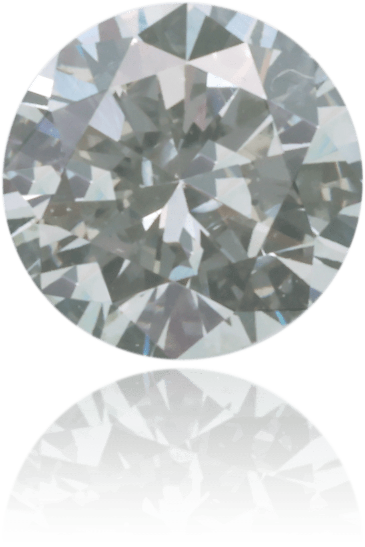 Natural Green Diamond Round 0.22 ct Polished