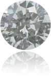 Natural Green Diamond Round 0.22 ct Polished