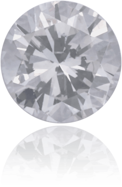 Natural Gray Diamond Round 0.19 ct Polished