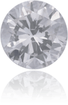 Natural Gray Diamond Round 0.19 ct Polished