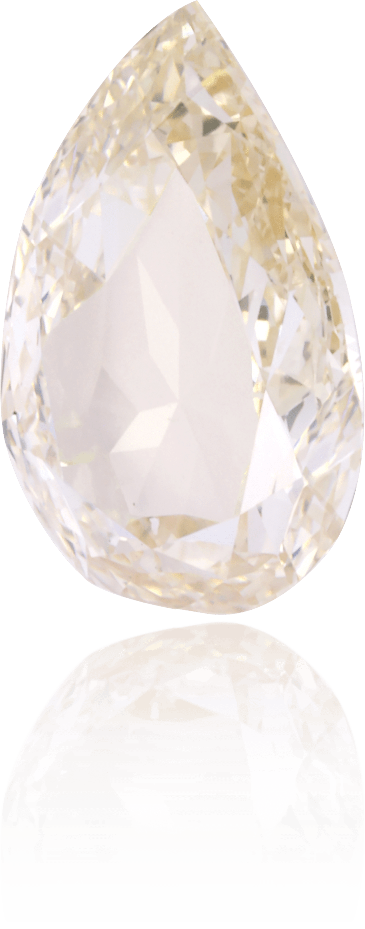 Natural Yellow Diamond Pear Shape 2.05 ct Polished