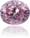 Natural Pink Diamond Cushion 0.14 ct Polished