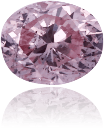 Natural Pink Diamond Cushion 0.14 ct Polished