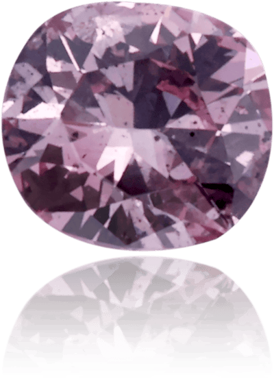 Natural Purple Diamond Cushion 0.18 ct Polished
