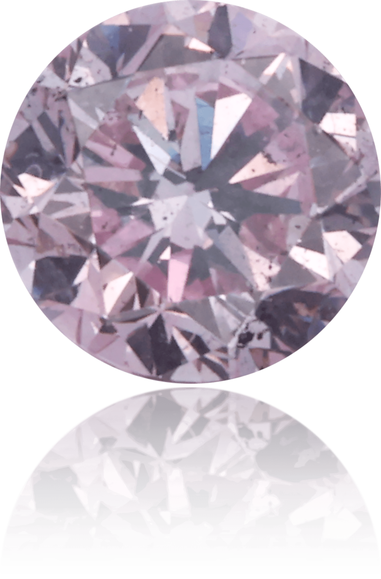 Natural Pink Diamond Round 0.26 ct Polished