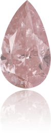 Natural Pink Diamond Pear Shape 0.46 ct Polished