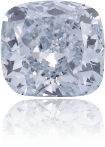 Natural Blue Diamond Cushion 0.20 ct Polished