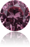 Natural Pink Diamond Round 0.13 ct Polished