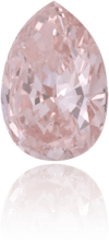 Natural Pink Diamond Pear Shape 0.15 ct Polished