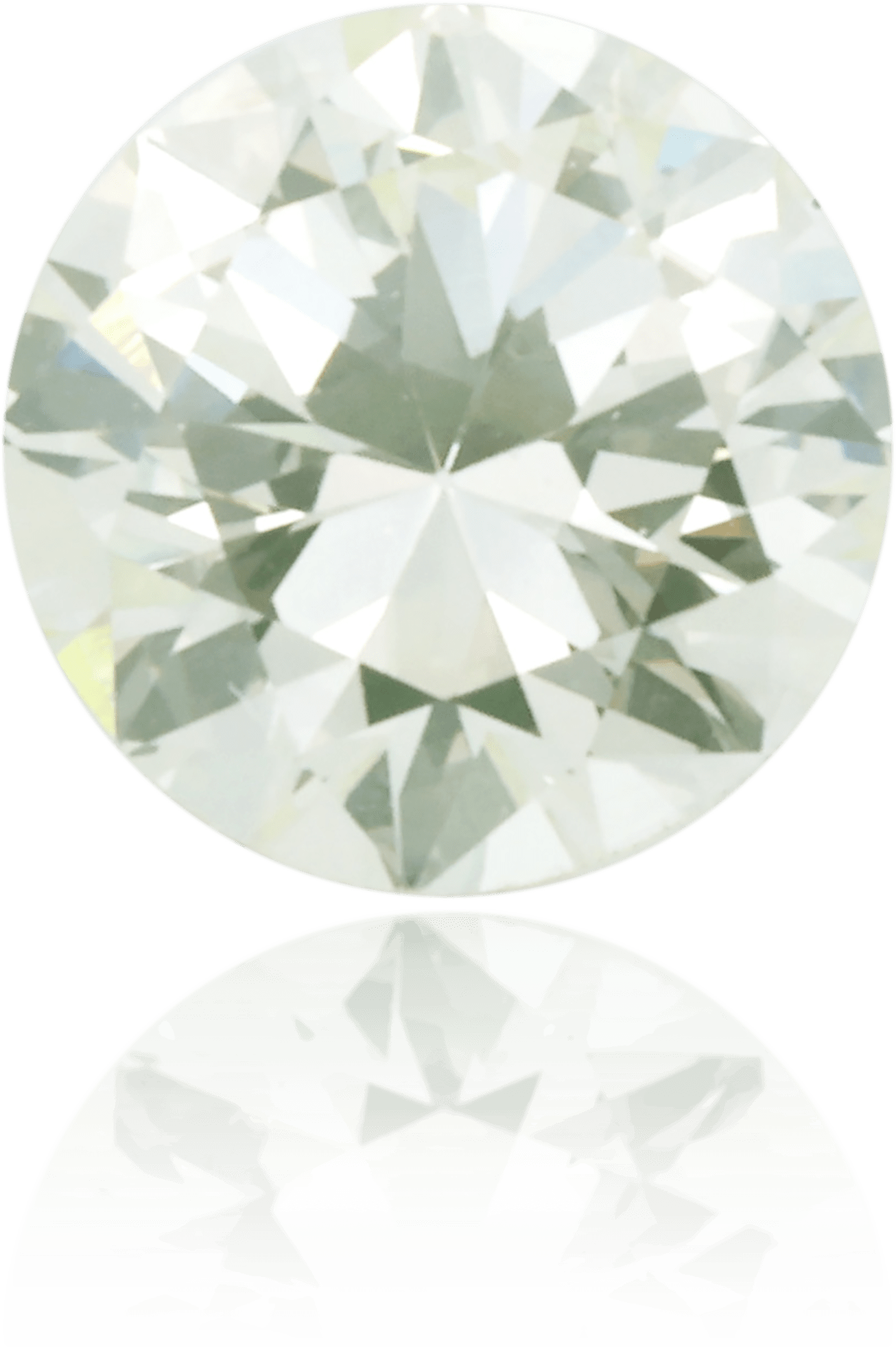 Natural Green Diamond Round 0.26 ct Polished