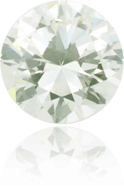 Natural Green Diamond Round 0.26 ct Polished