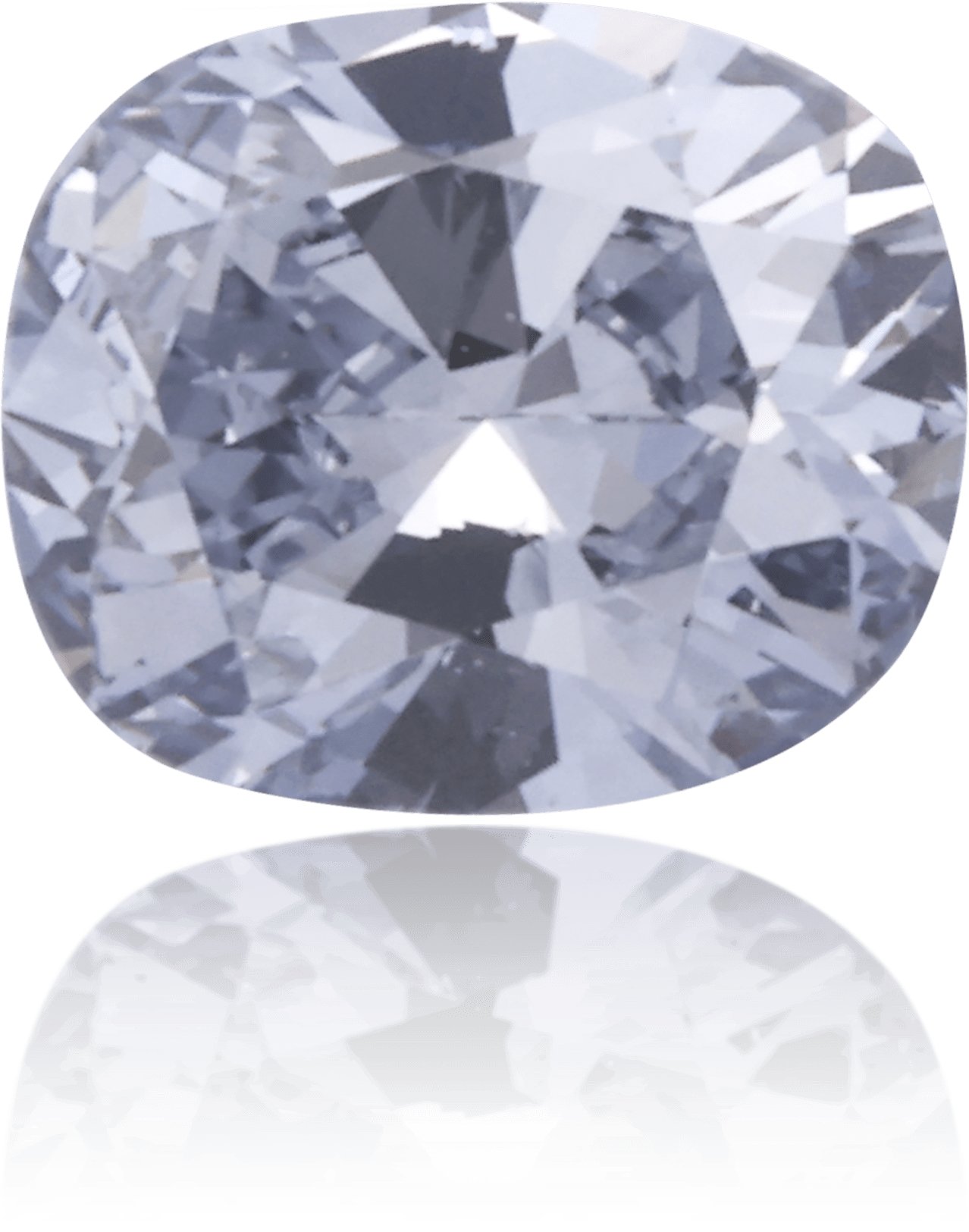 Natural Gray Diamond Cushion 0.18 ct Polished