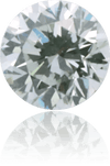 Natural Green Diamond Round 0.09 ct Polished