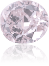 Natural Pink Diamond Oval 0.70 ct Polished