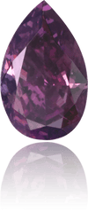 Natural Purple Diamond Pear Shape 0.16 ct Polished