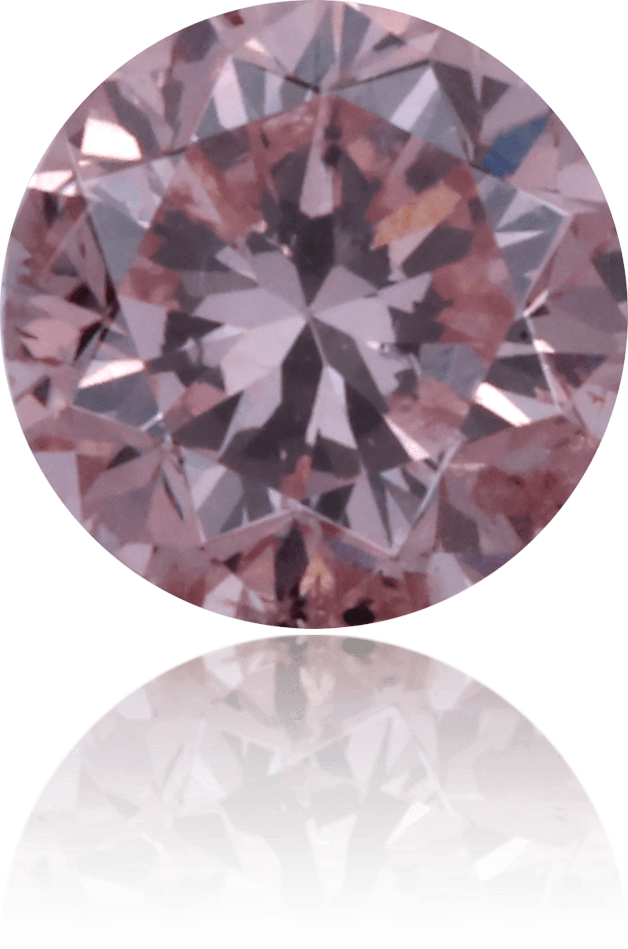 Natural Pink Diamond Round 0.30 ct Polished