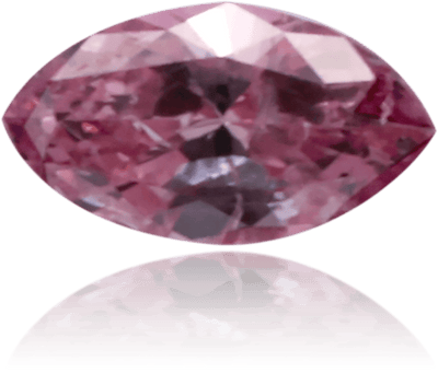 Natural Pink Diamond Marquise 0.04 ct Polished