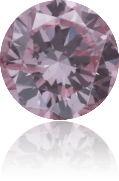 Natural Purple Diamond Round 0.16 ct Polished