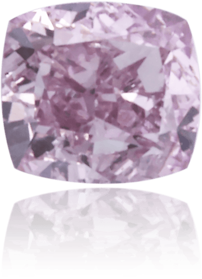 Natural Purple Diamond Cushion 0.13 ct Polished