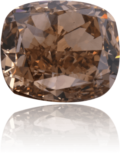 Natural Brown Diamond Cushion 1.45 ct Polished