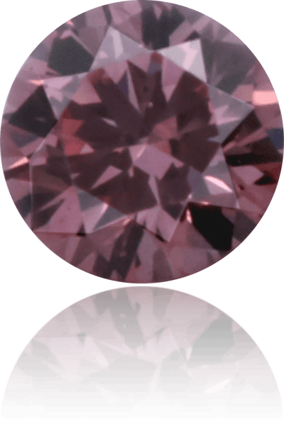 Natural Pink Diamond Round 0.08 ct Polished