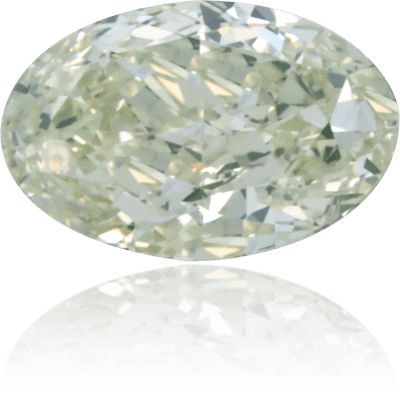 Natural Green Diamond Oval 0.50 ct Polished