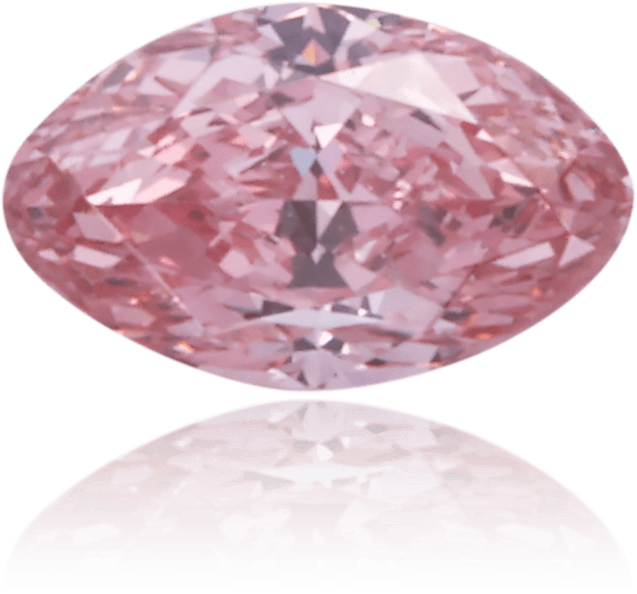 Natural Pink Diamond Marquise 0.14 ct Polished