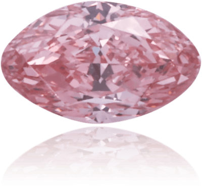 Natural Pink Diamond Marquise 0.14 ct Polished