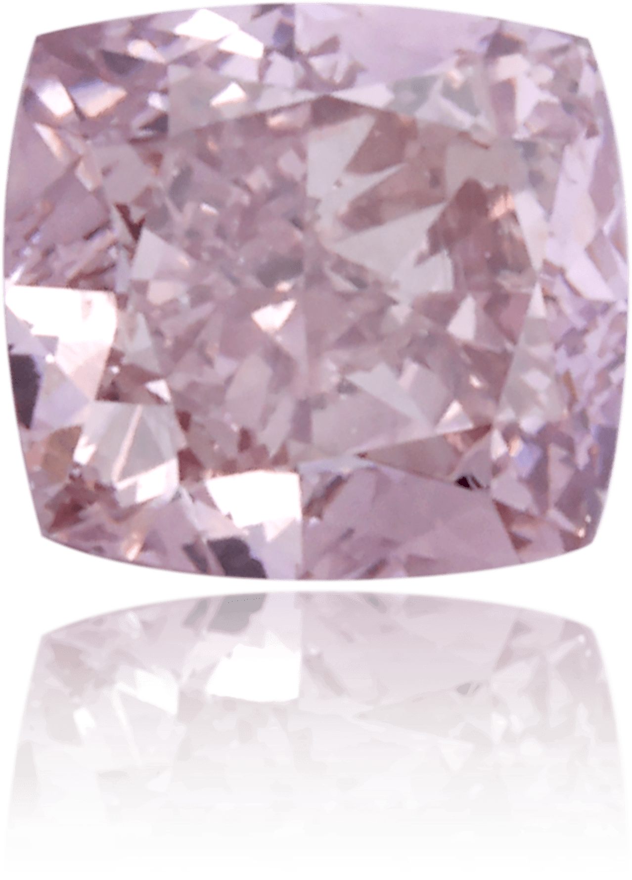 Natural Purple Diamond Cushion 0.25 ct Polished