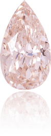 Natural Pink Diamond Pear Shape 0.56 ct Polished