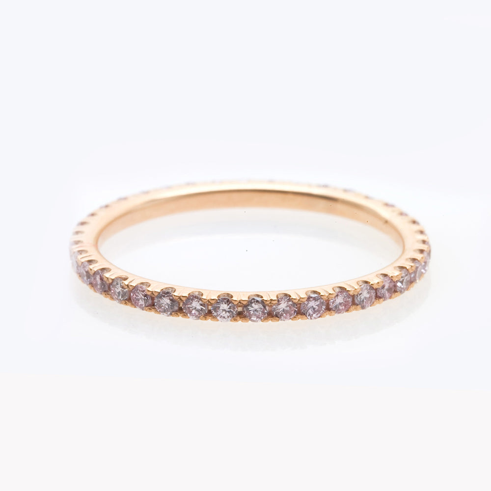 Pink Diamond Eternity Ring